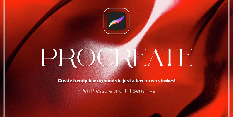 Procreate Brushes for Grain Backgrounds