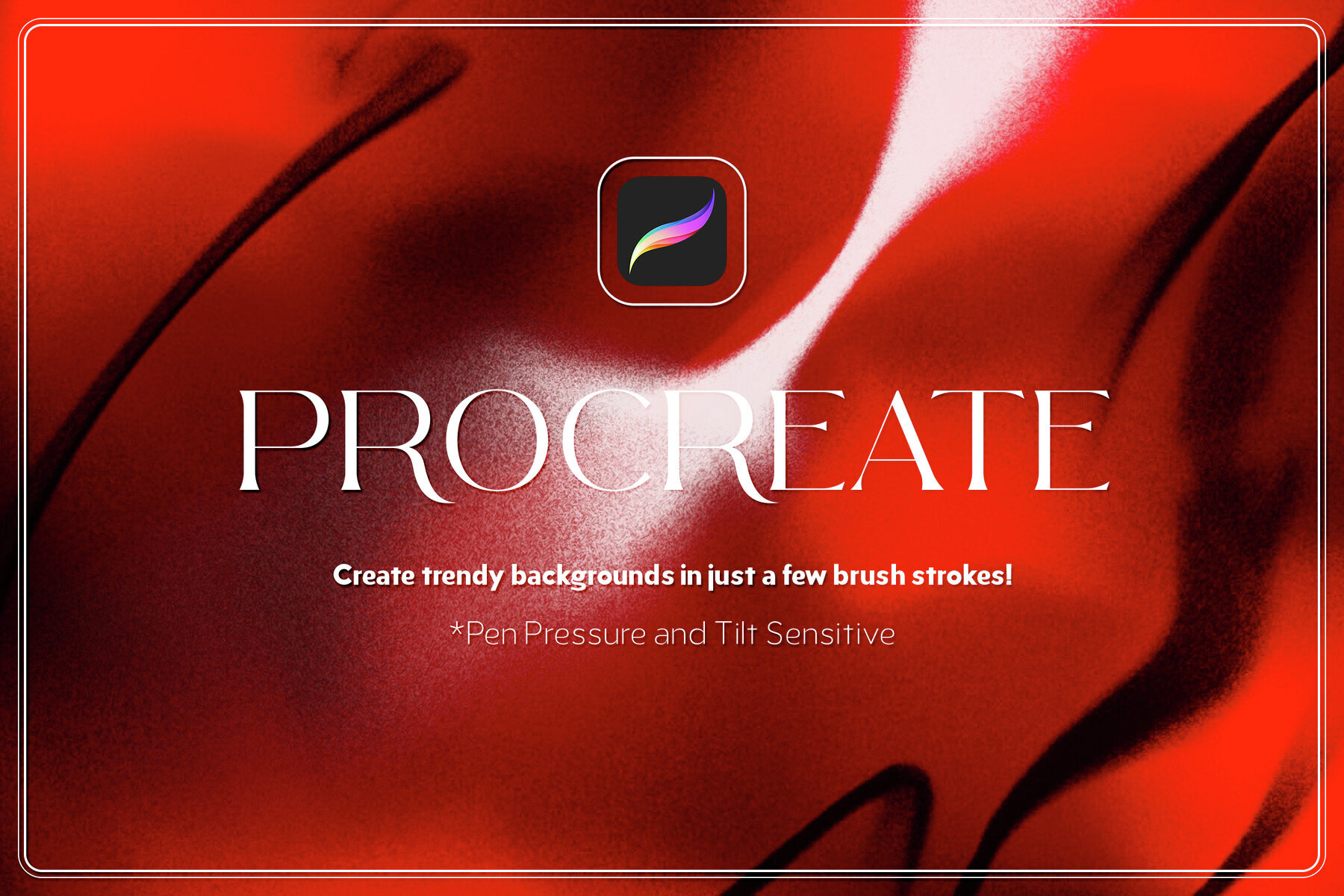 Procreate Brushes for Grain Backgrounds 1