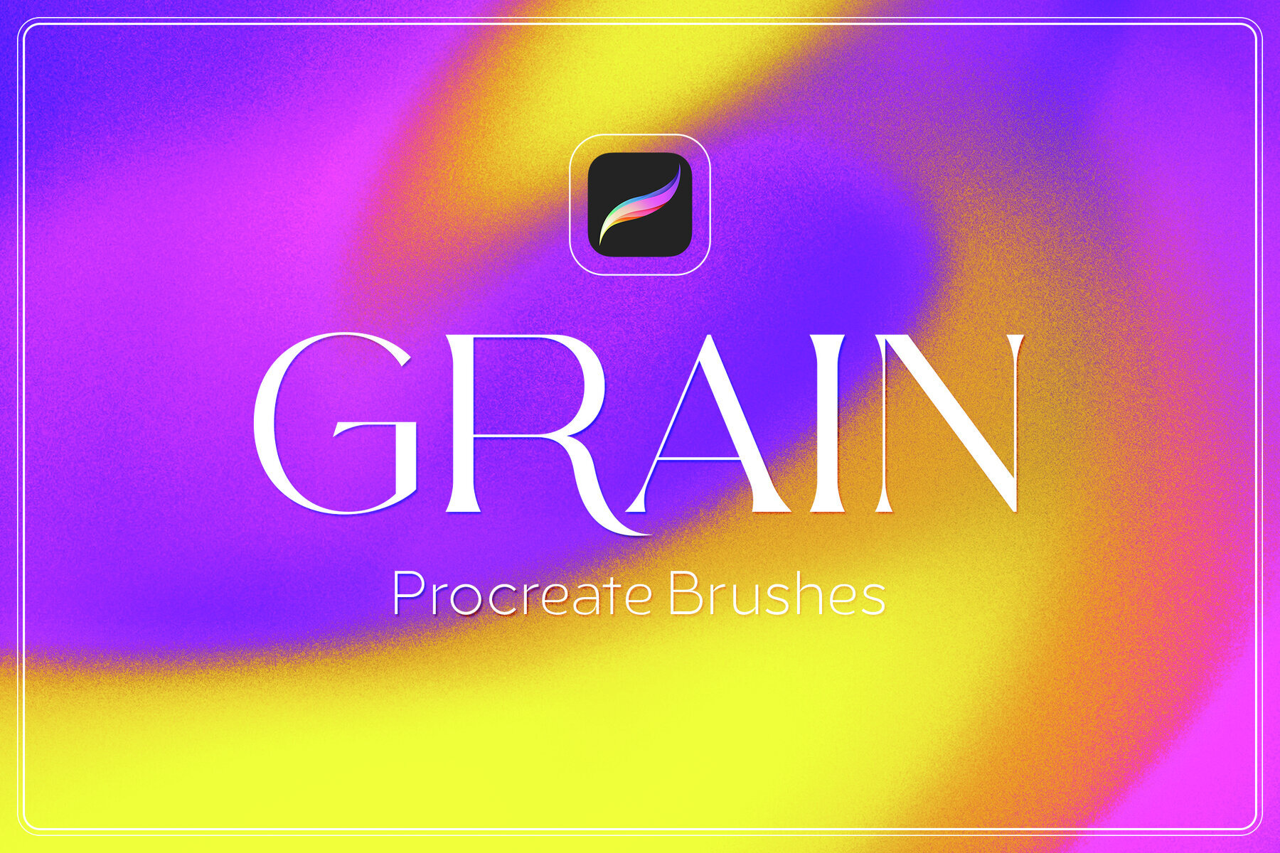 Procreate Brushes for Grain Backgrounds 3