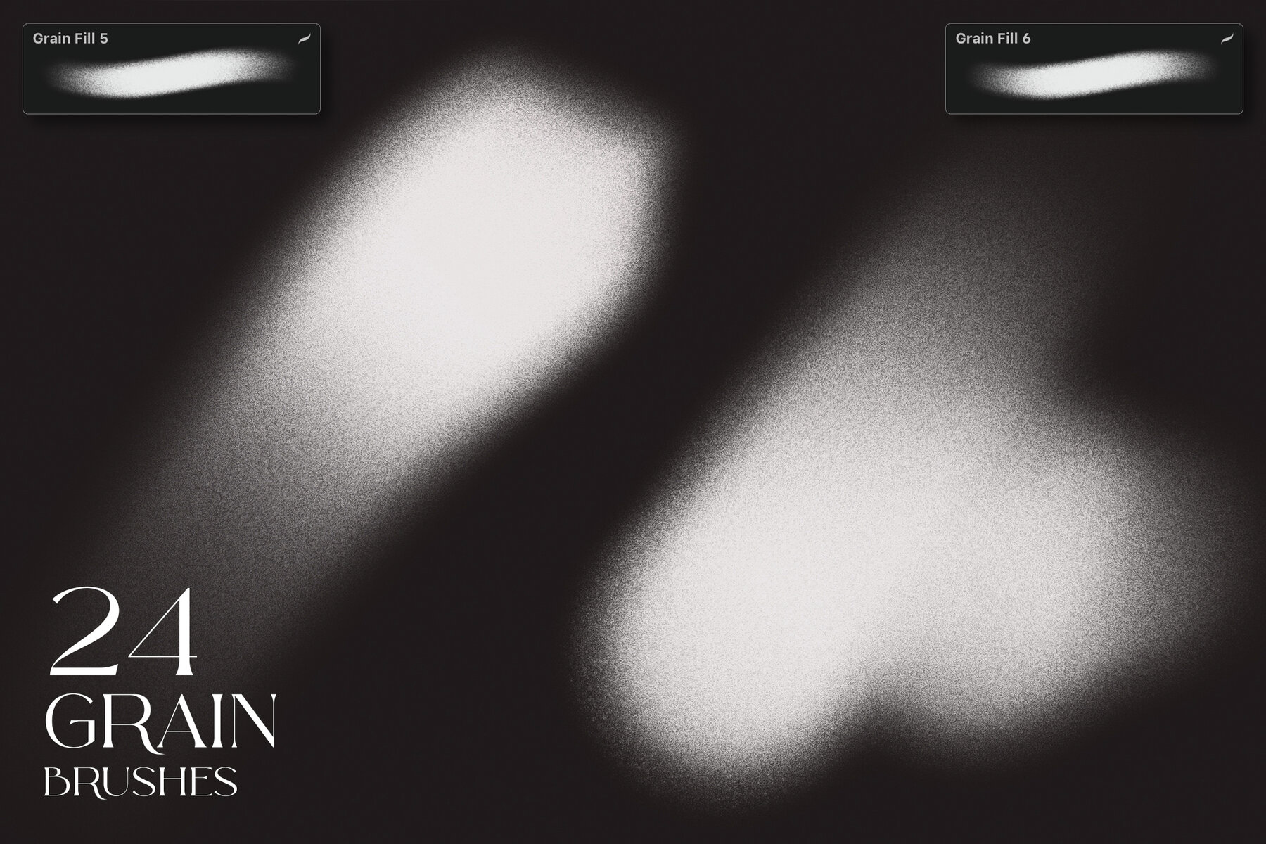 Procreate Brushes for Grain Backgrounds 6