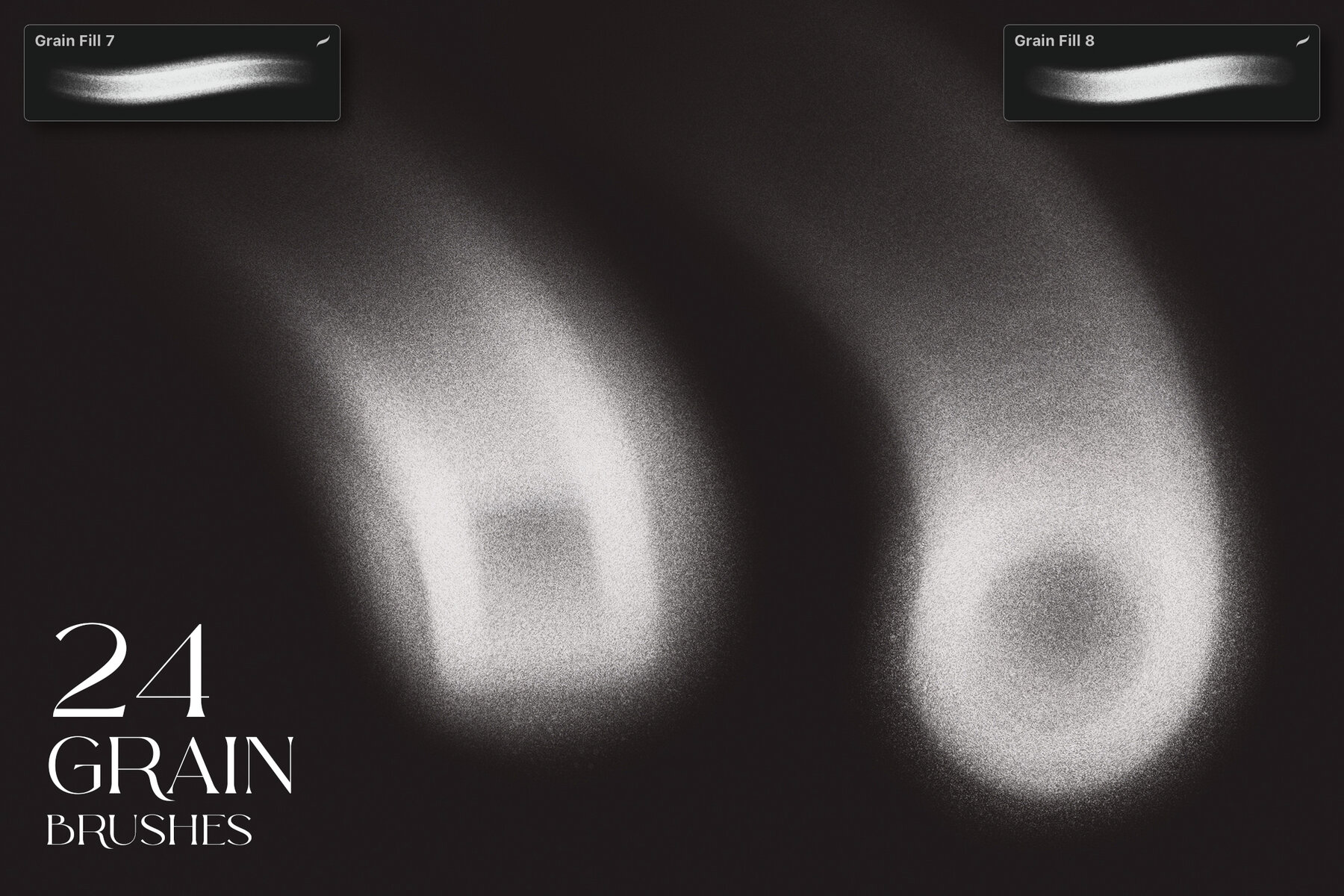 Procreate Brushes for Grain Backgrounds 7