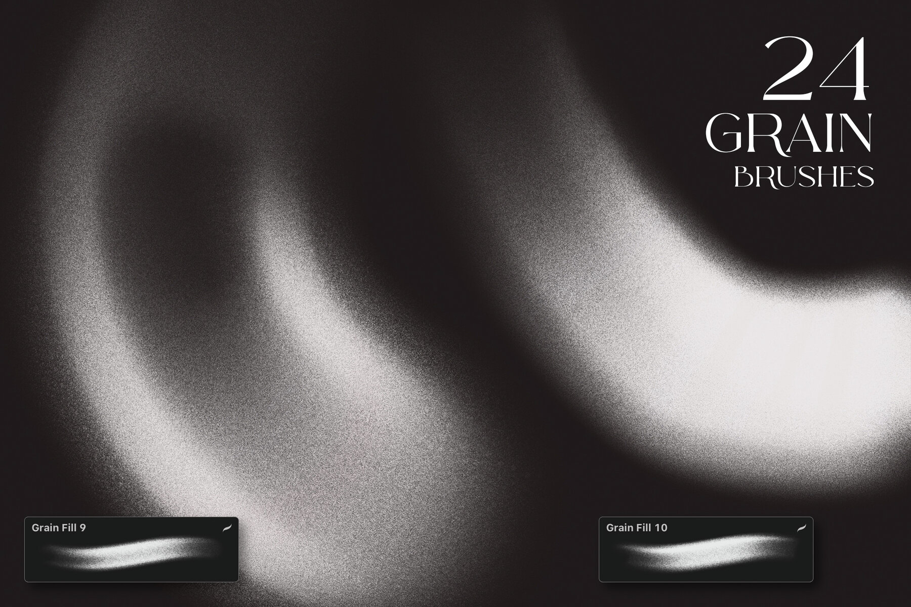Procreate Brushes for Grain Backgrounds 8