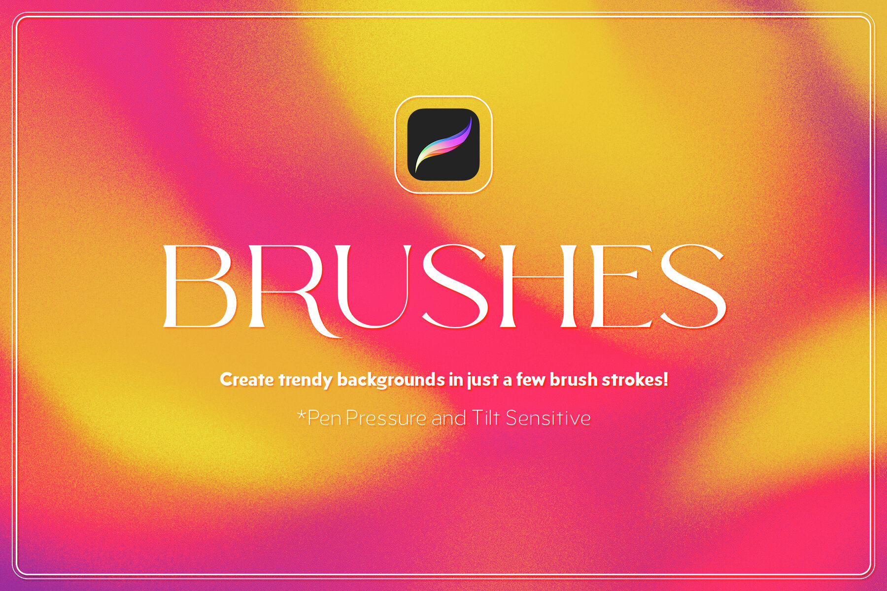 Procreate Brushes for Grain Backgrounds 13