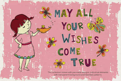 Gigi  The Magic Lamp  Pattern Collection