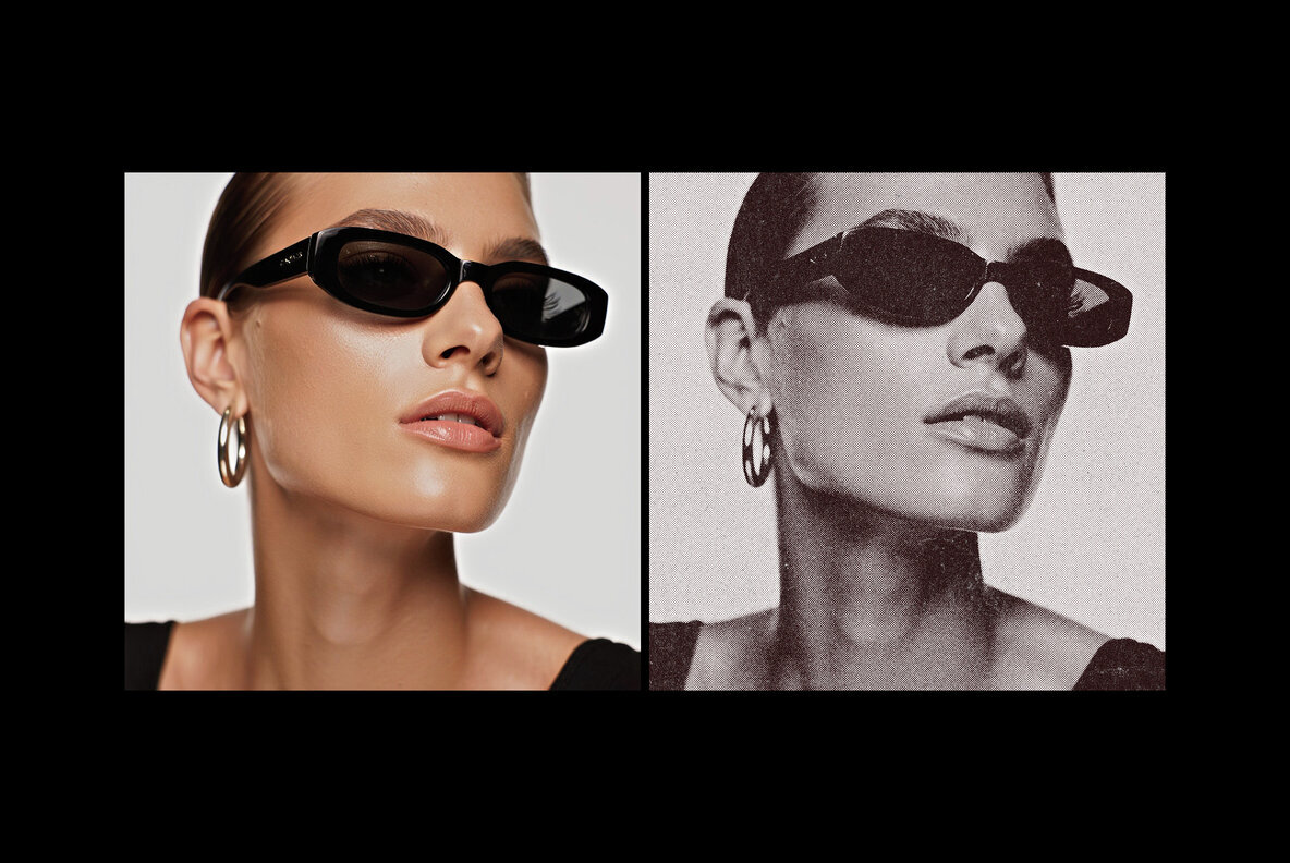 Retro Grunge Photo Template 2