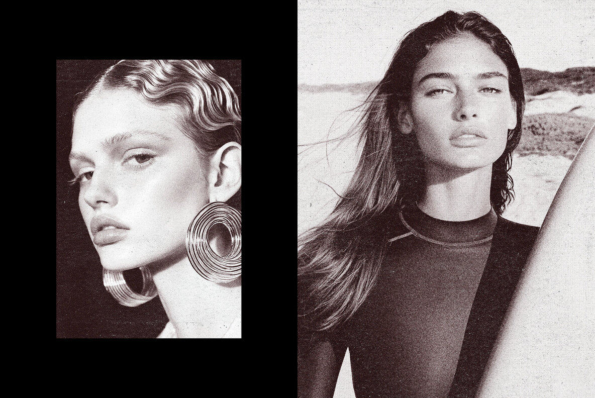 Retro Grunge Photo Template 4