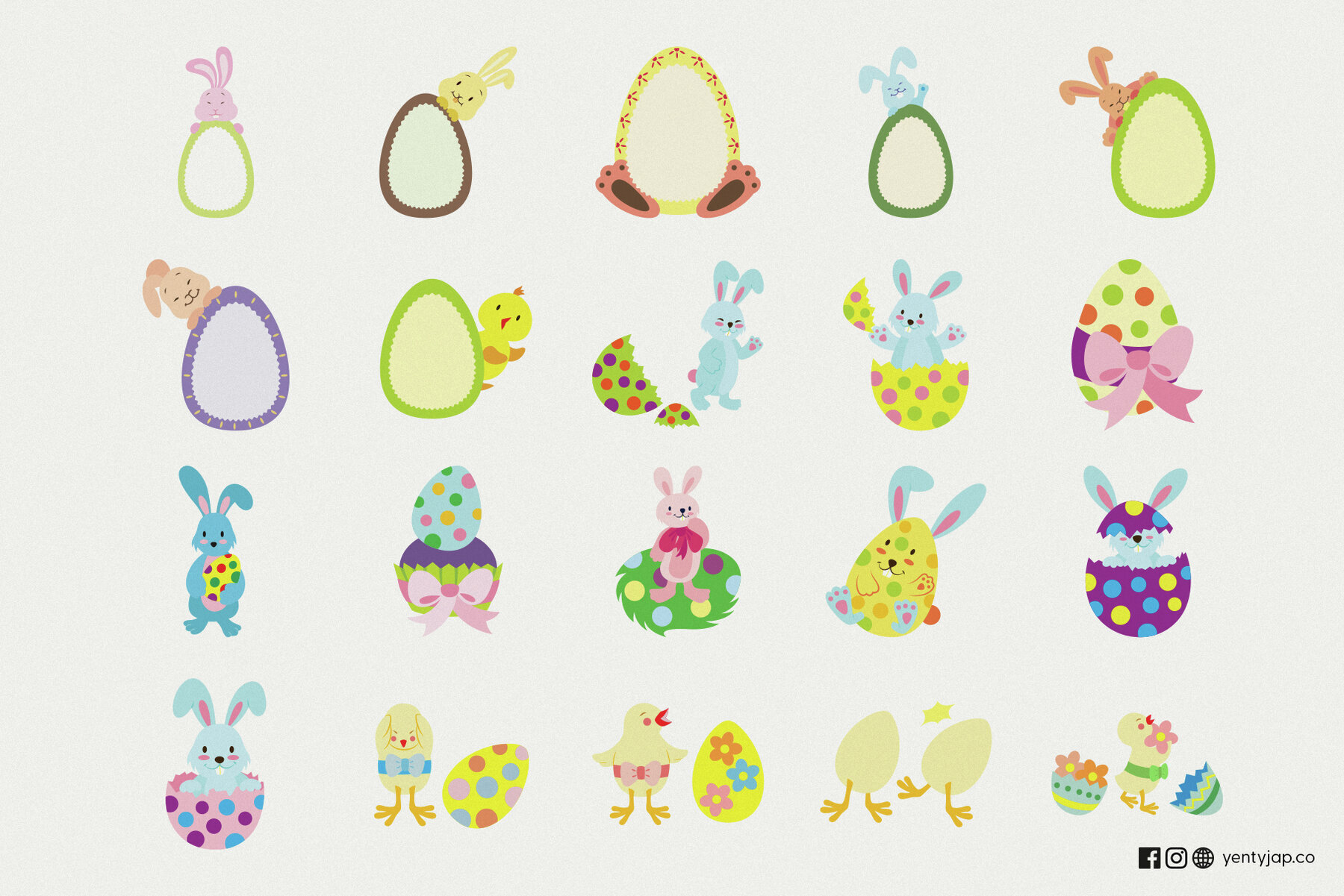 Hoppy Easter Cuties 2