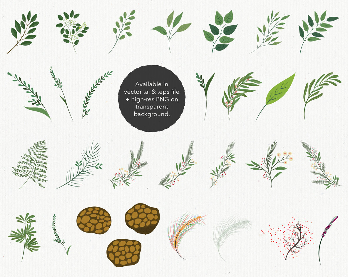 Large Flowers   Greenery Collections 6