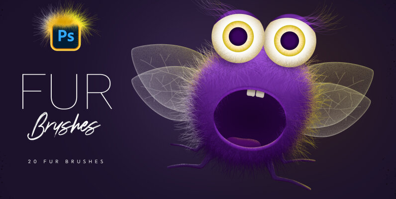 Fur Photoshop Brushes