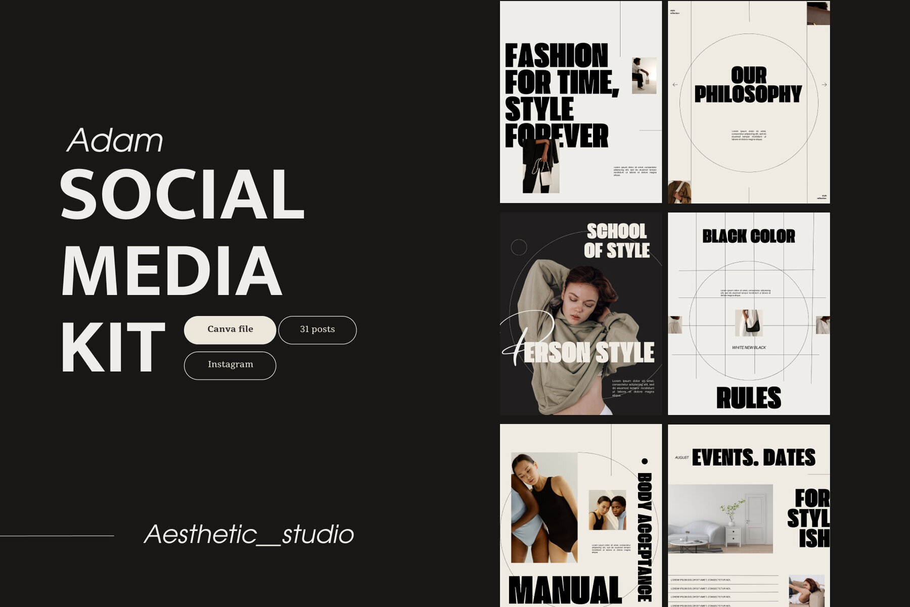 ADAM Instagram Post Kit 1