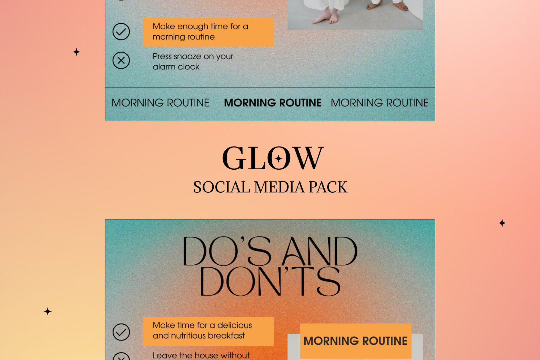 GLOW     Gradient Instagram Templates for Coaches 8