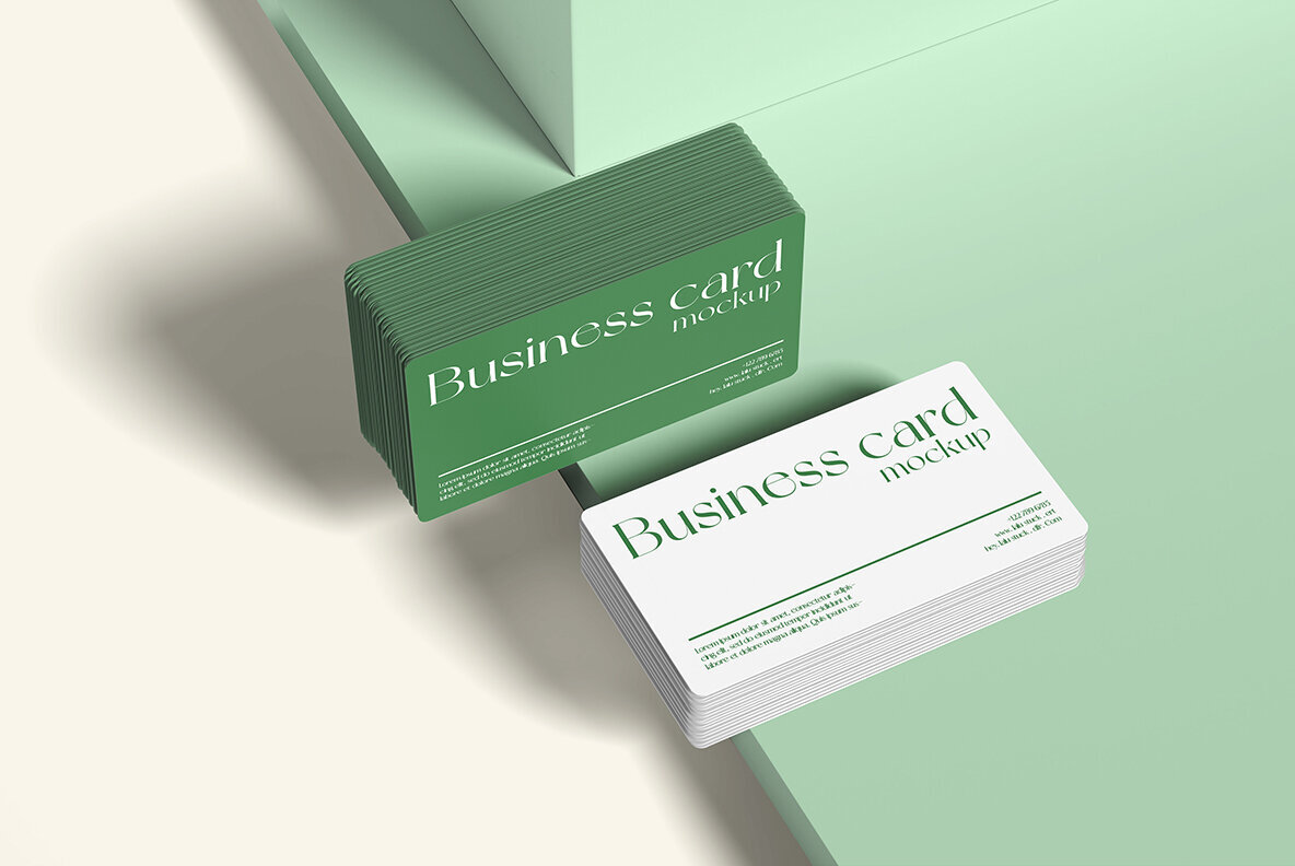 Business Card Mockup 3