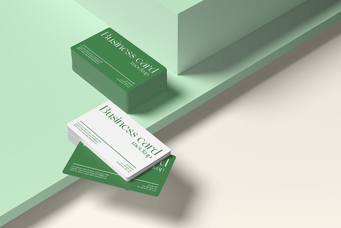 Business Card Mockup 4