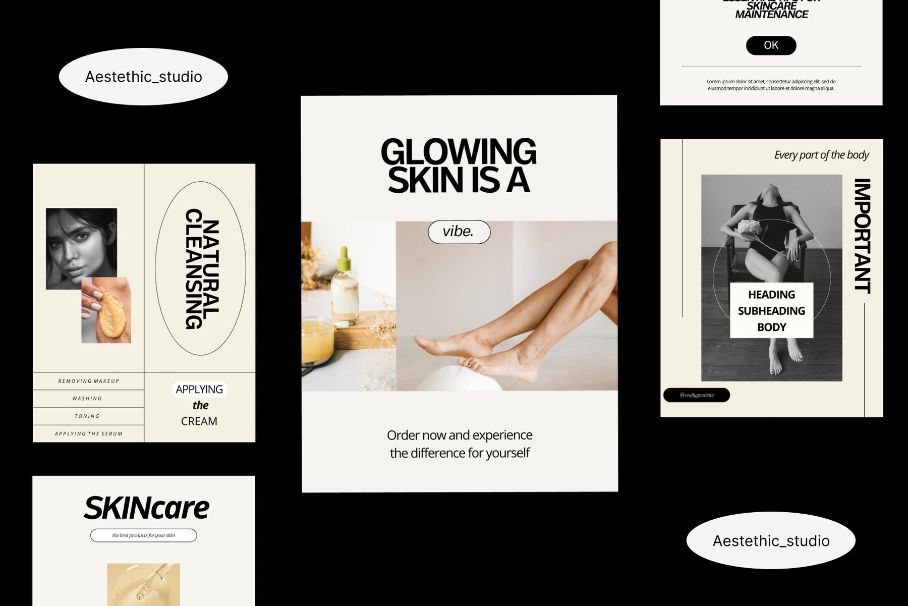 NICOLE Instagram Social Media Kit 6