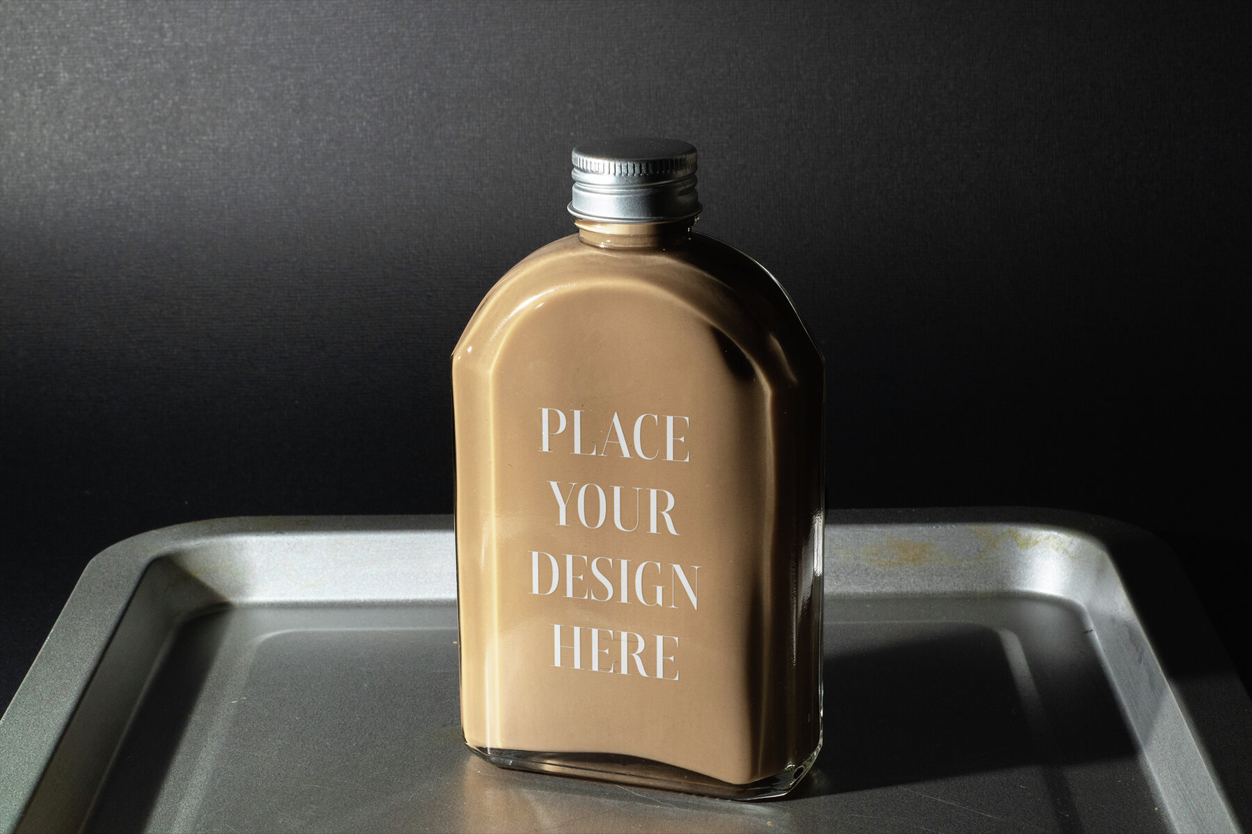 2 Realistic Scene Cold Brew Bottle Mockup   VOL 1 6