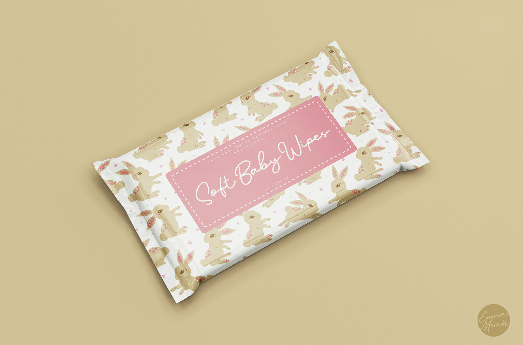 Easter Bunny and Eggs Pattern 2 Rabbit 8