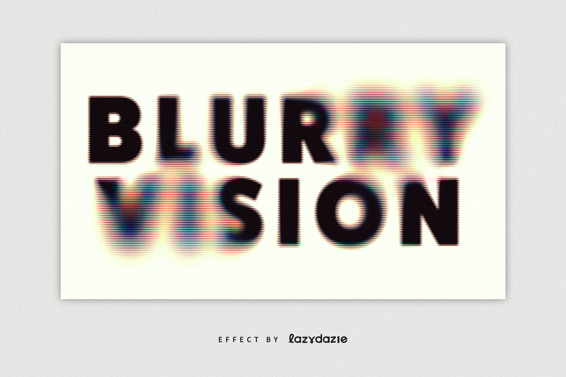 Ink Bleed Text Effect Mockup 3