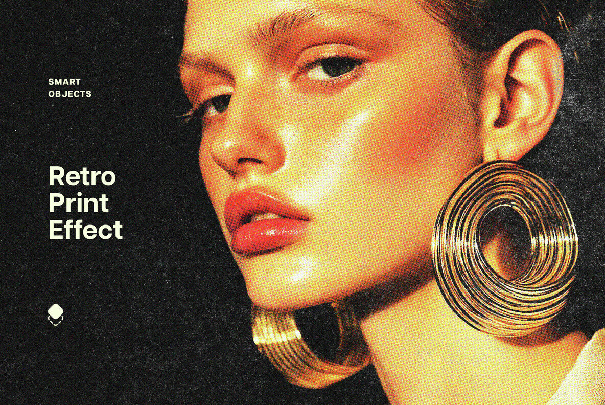 Retro Print Photo Effect 1