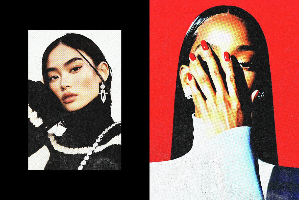 Retro Print Photo Effect 4