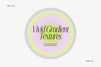 Vivid Gradient Textures