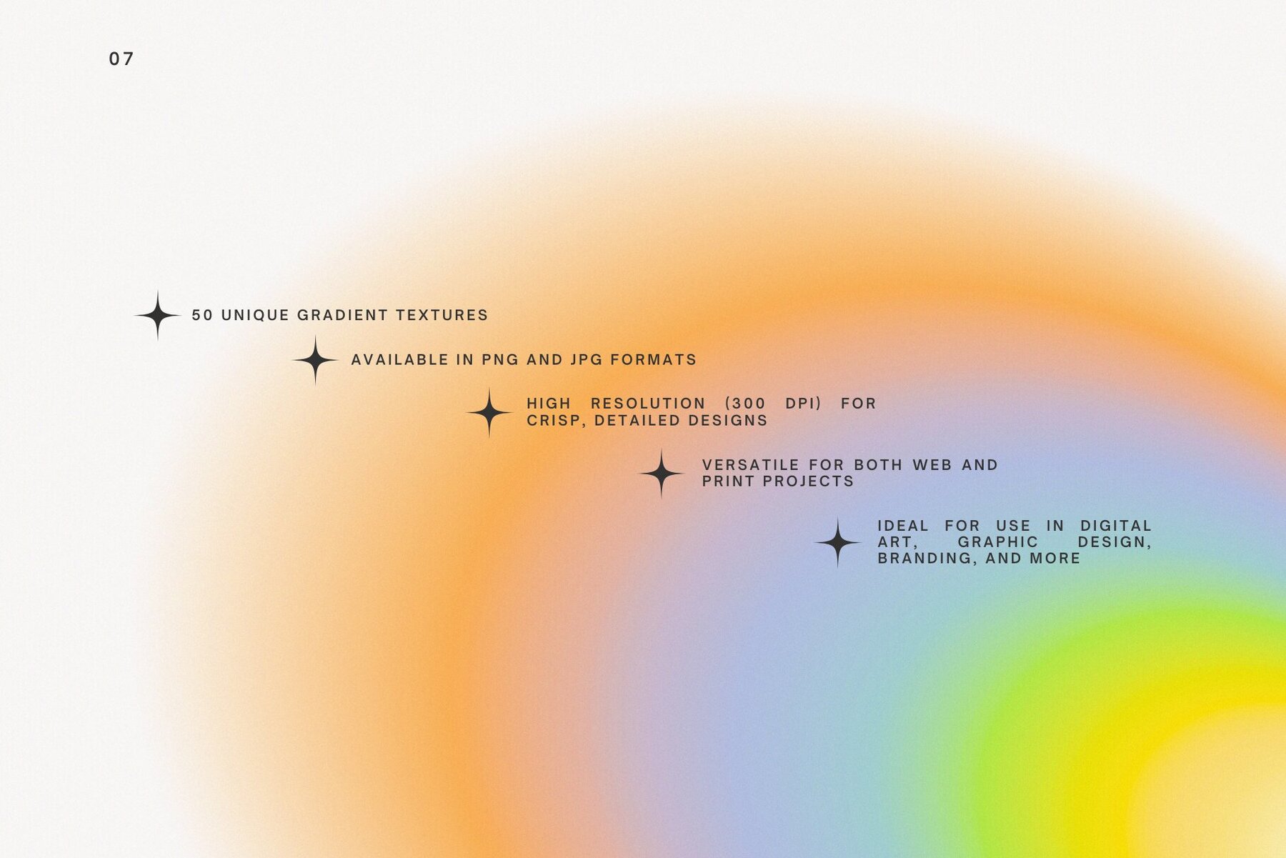 Vivid Gradient Textures 8