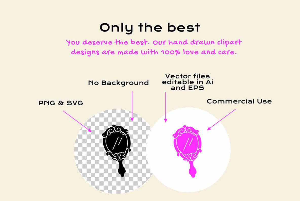 Cowgirl Linocut Clipart Bundle 2