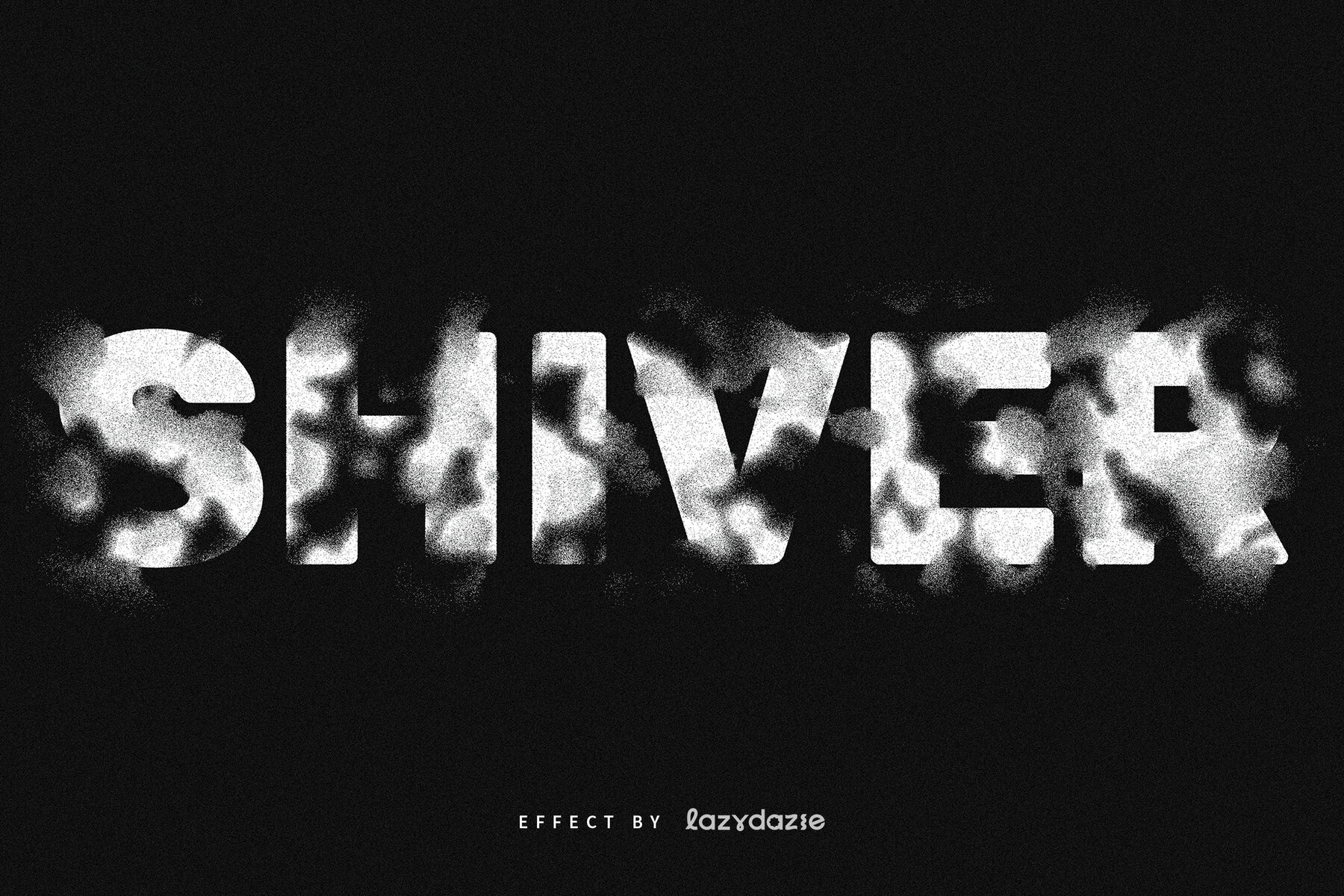 Dissolving Text Effect Mockup 4