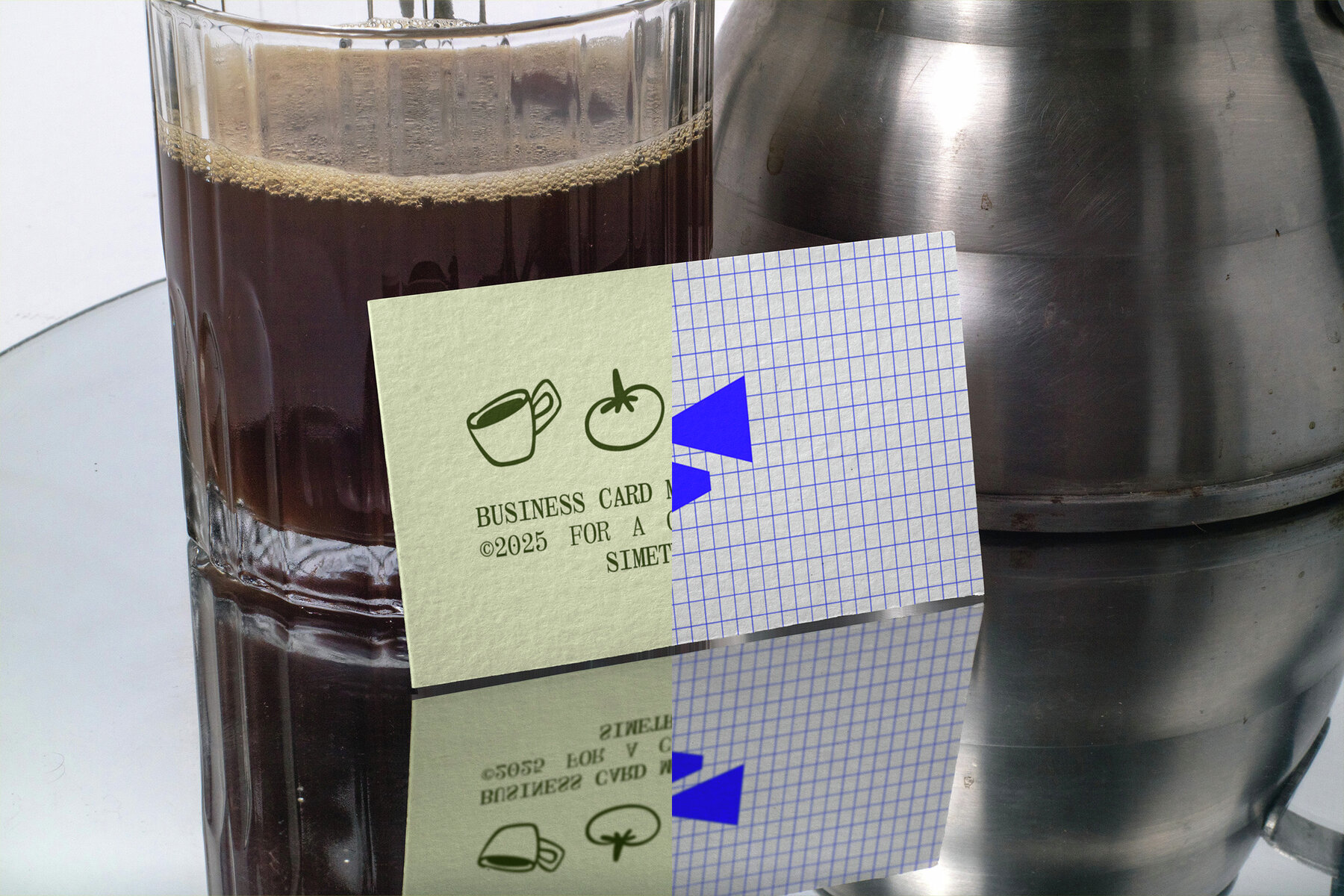 4 Realistic Scene High Quality Business Card Mockup   VOL 1 6