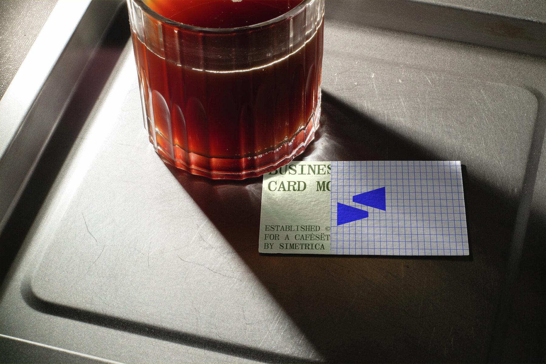 4 Realistic Scene High Quality Business Card Mockup   VOL 1 8