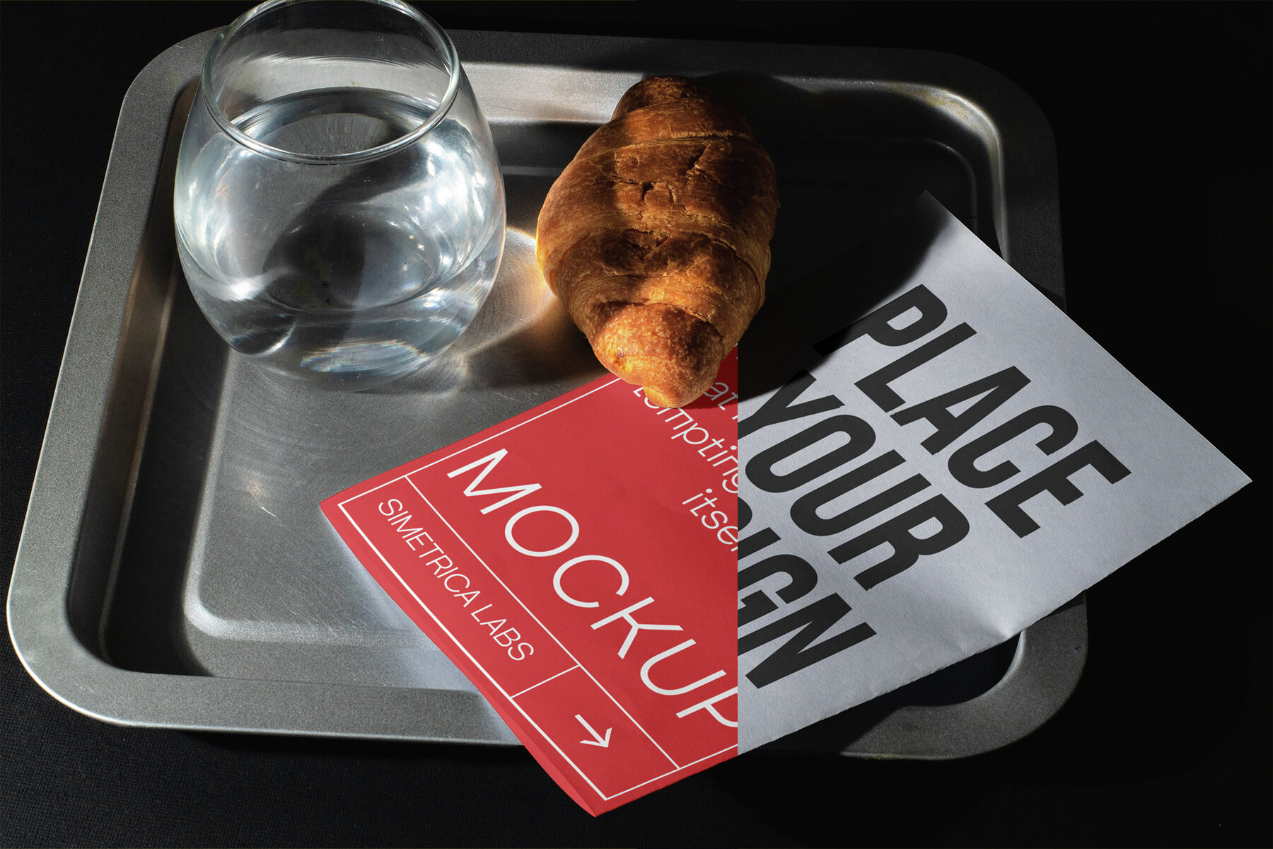 4 Scene Realistic High Quality Menu Mockup   VOL 1 7