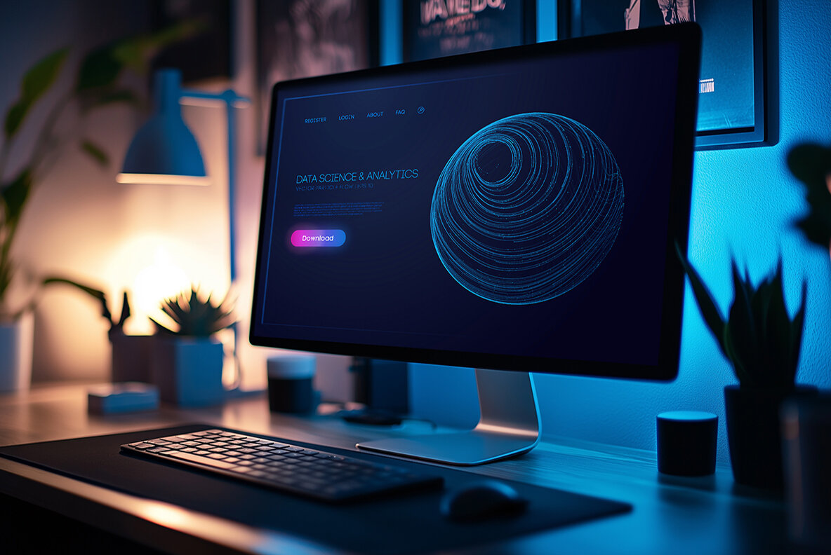 DataScend   Sphere Shield Vector Set 5