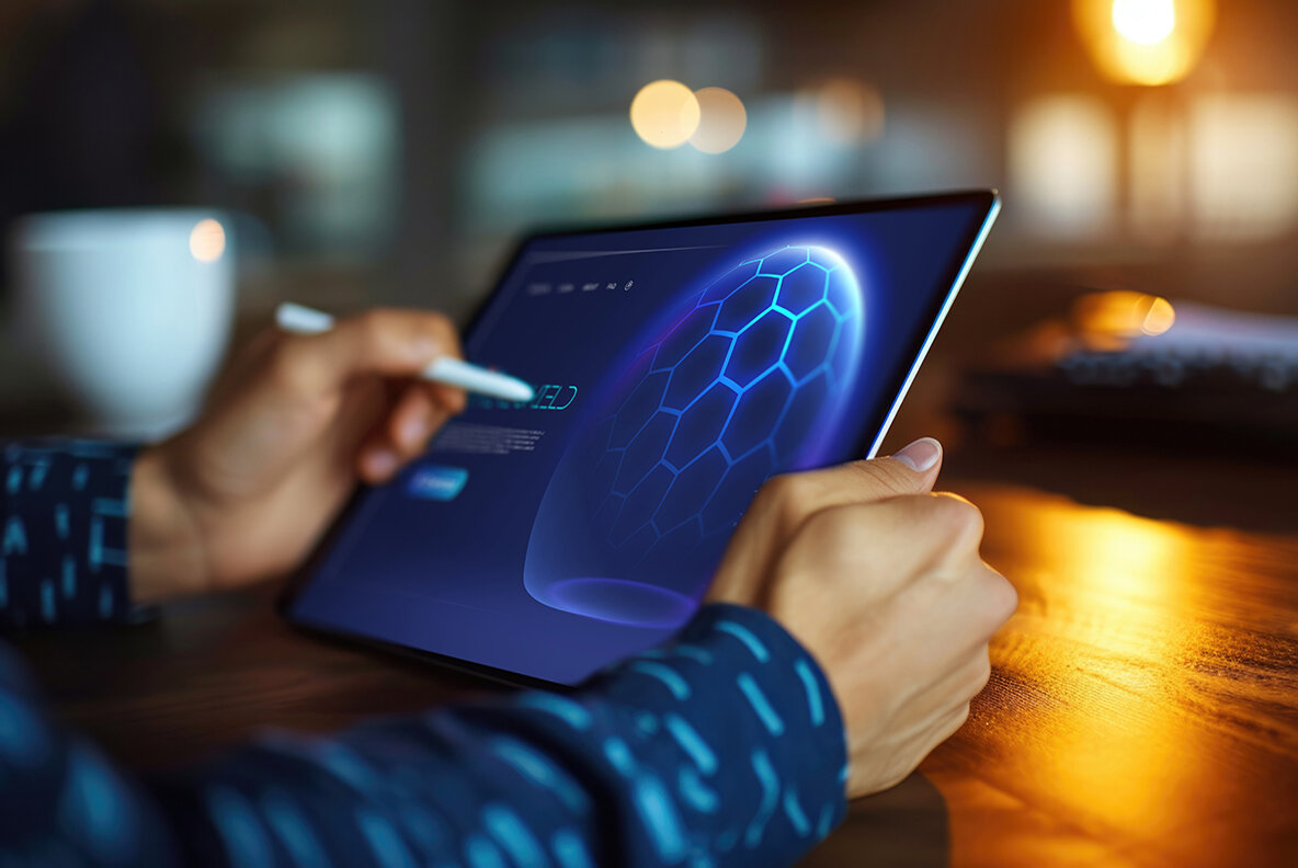 DataScend   Sphere Shield Vector Set 7