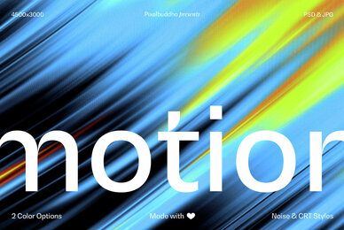 Motion Energy Gradient Backgrounds