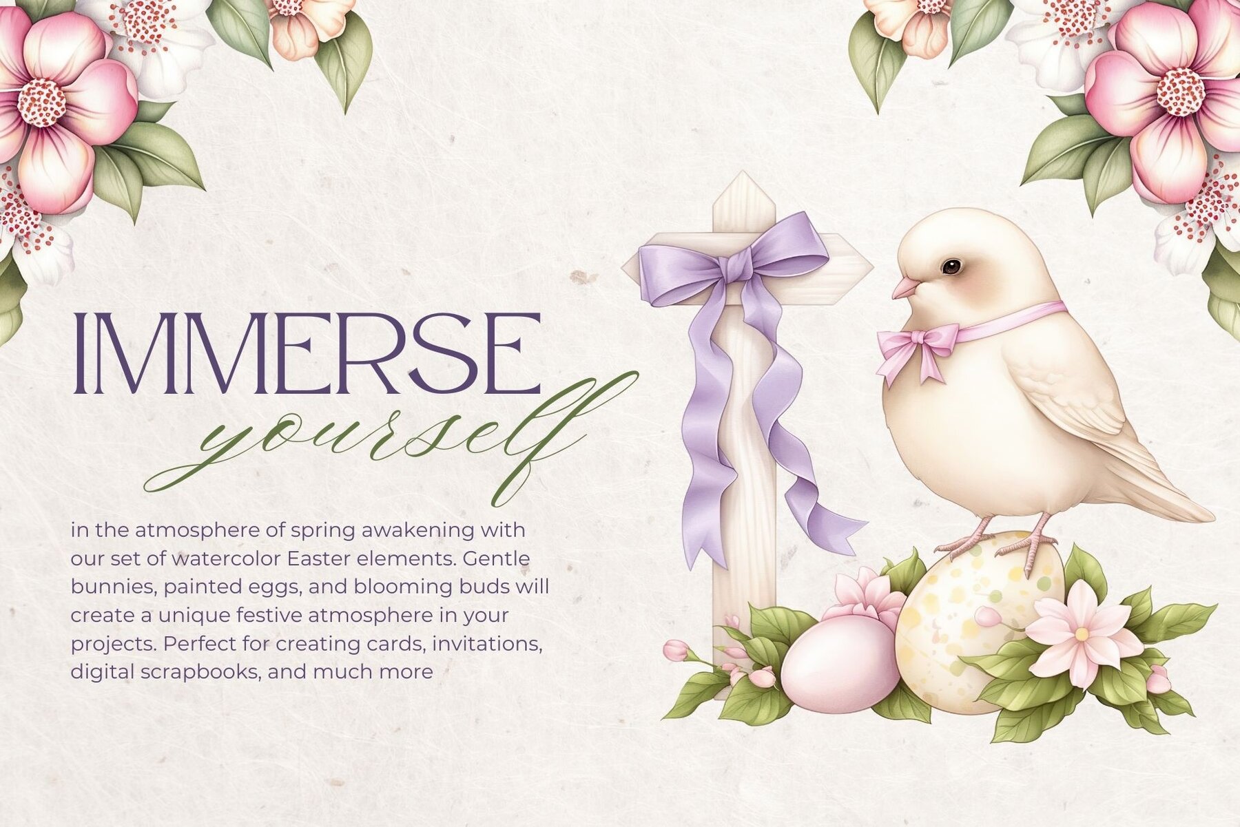 Watercolor Easter Clipart 10