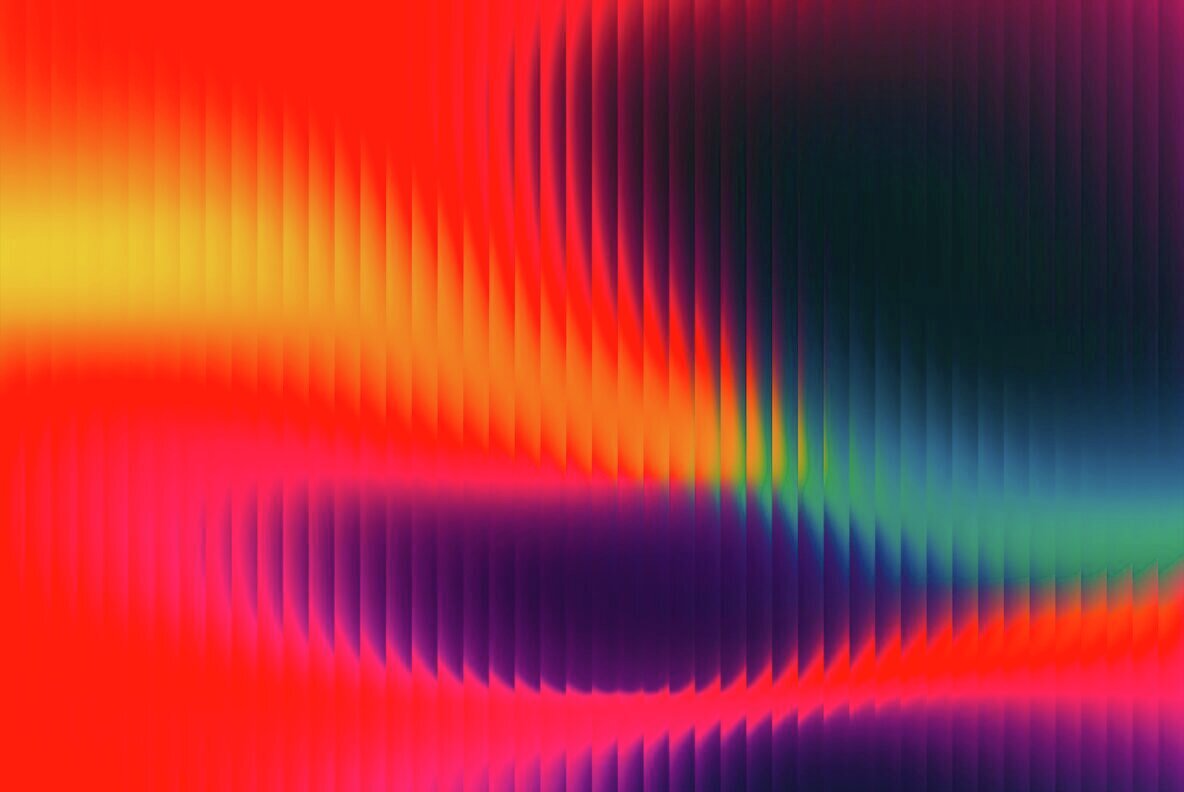 Ribbed Glass Backgrounds Collection 3