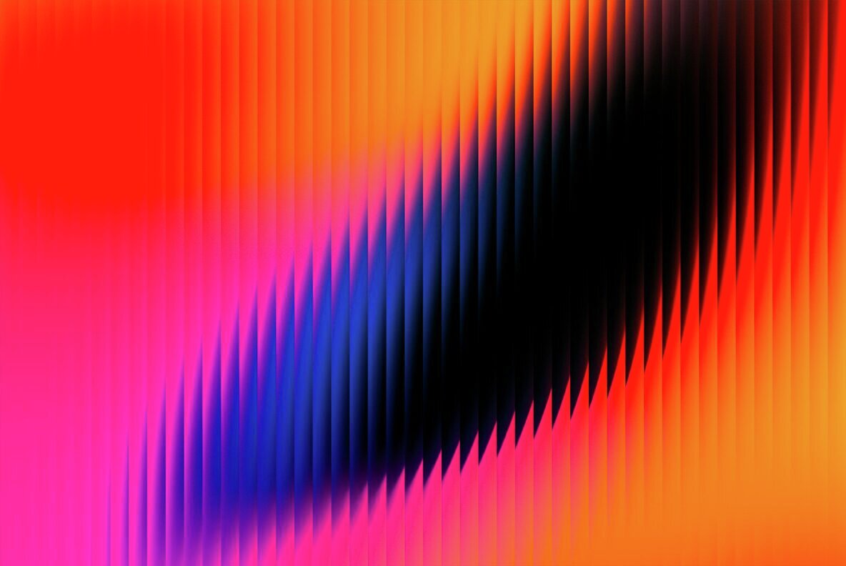 Ribbed Glass Backgrounds Collection 5