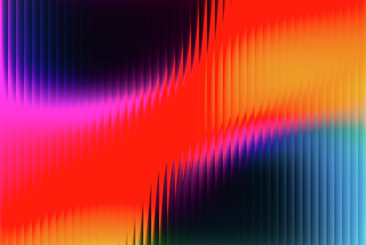 Ribbed Glass Backgrounds Collection 7