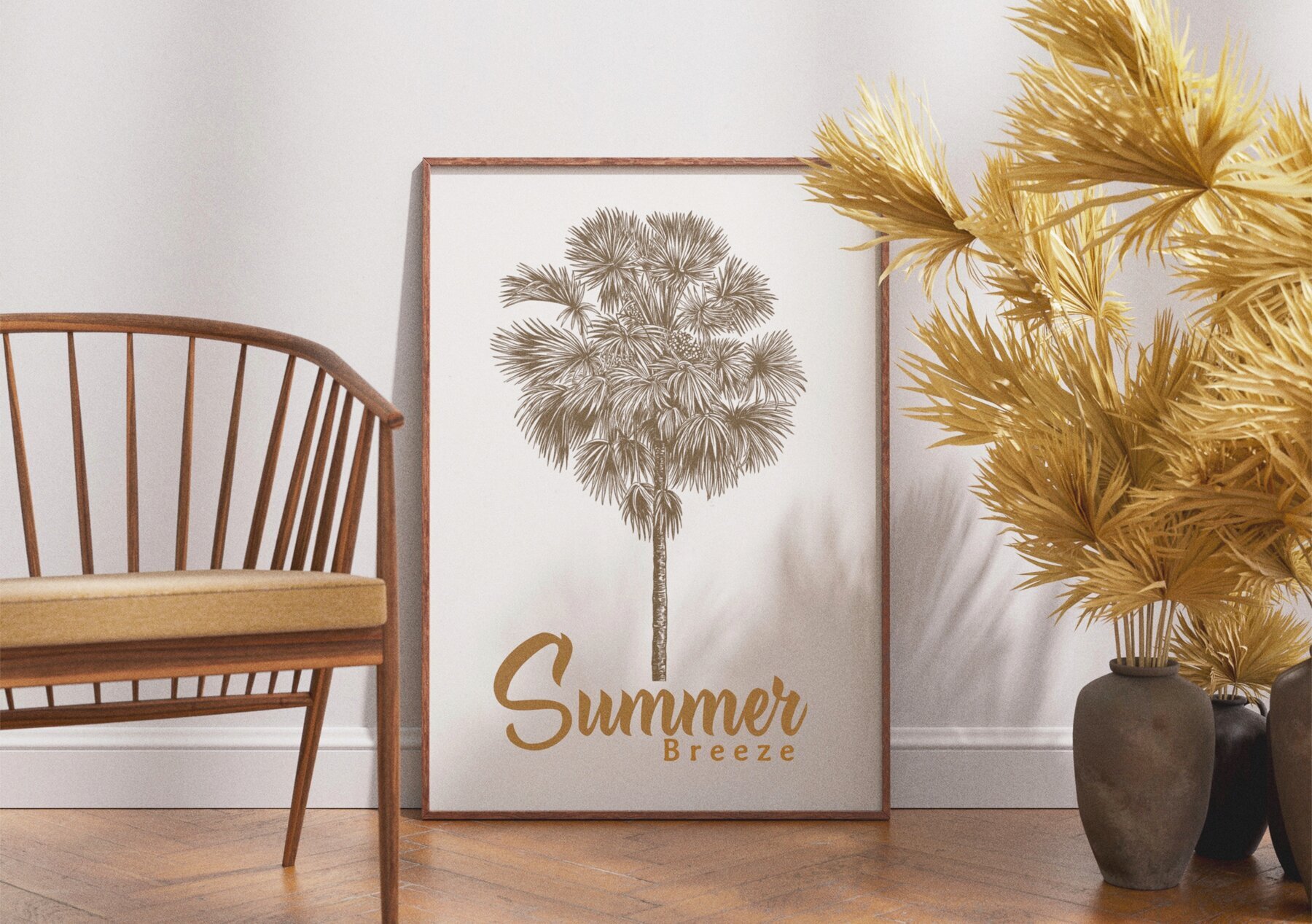 Hand Drawn Palm Tree Vectors 2