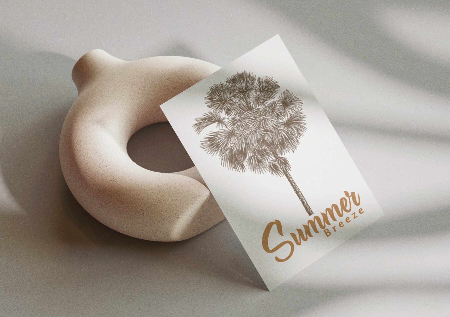 Hand Drawn Palm Tree Vectors 4