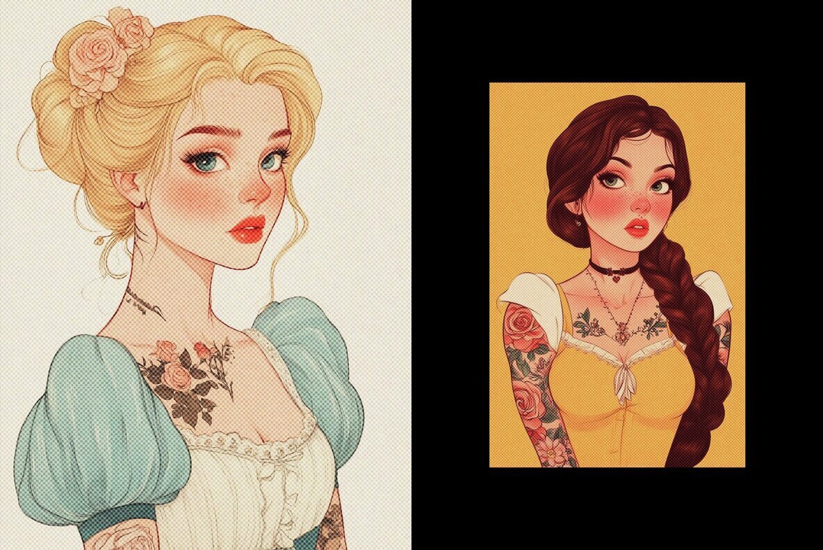 Retro Printer Photo Template 2