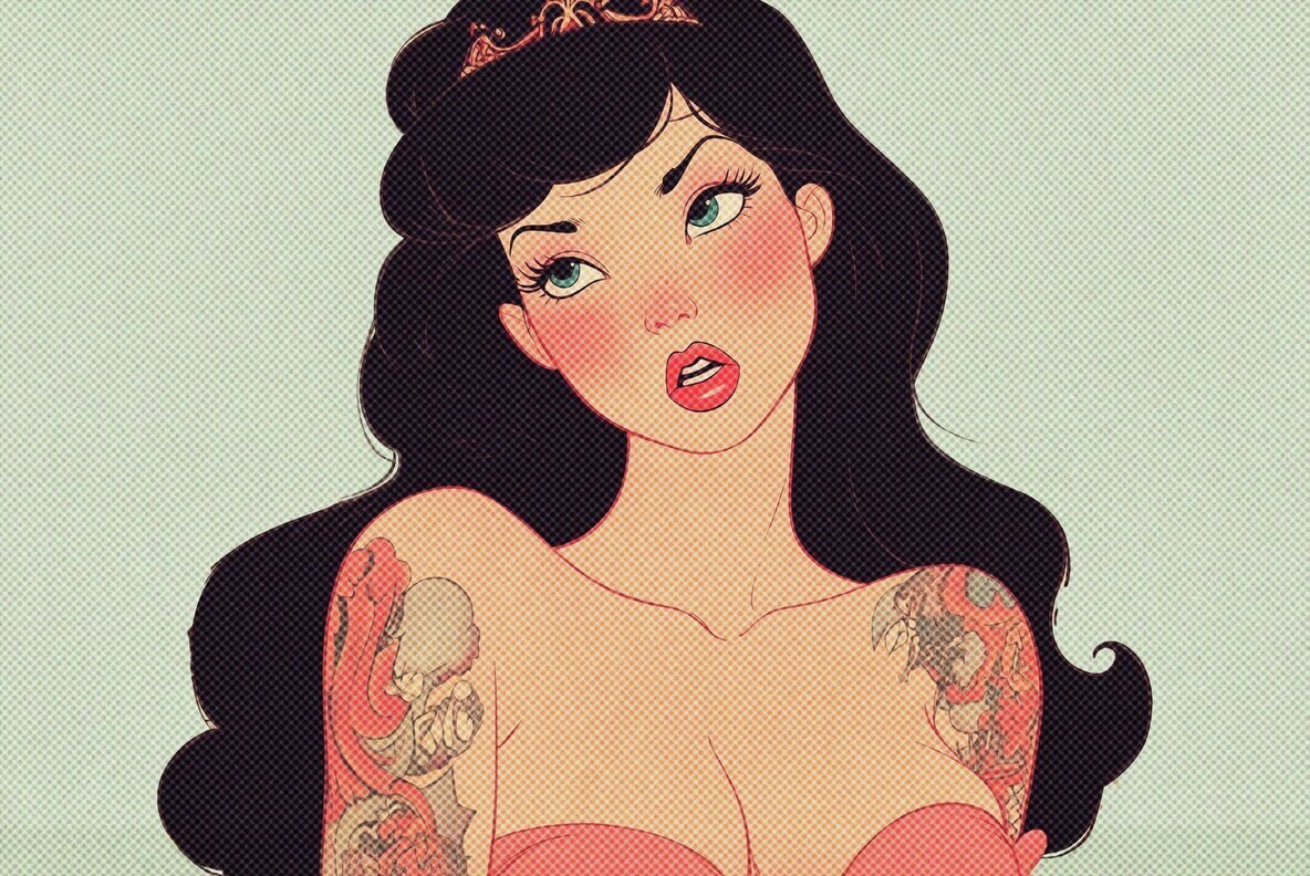 Retro Printer Photo Template 3