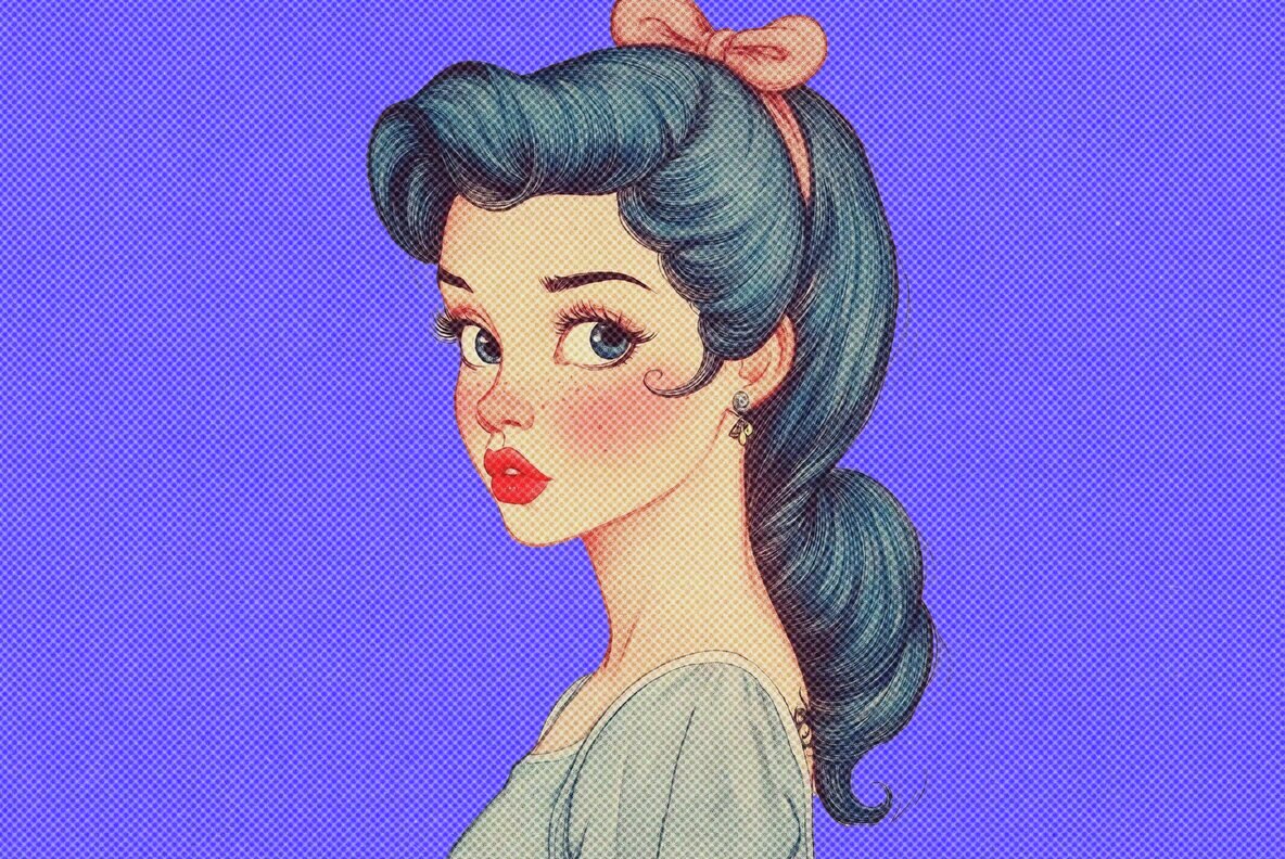 Retro Printer Photo Template 7