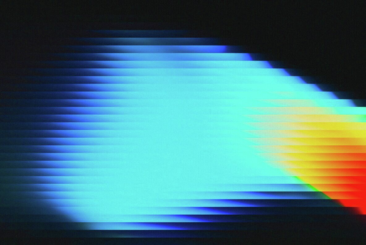 Horizontal Slatted Glass Backgrounds 5