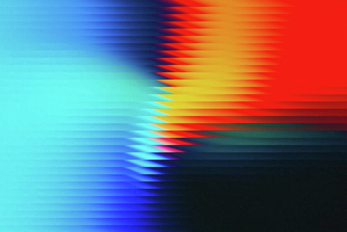 Horizontal Slatted Glass Backgrounds 7