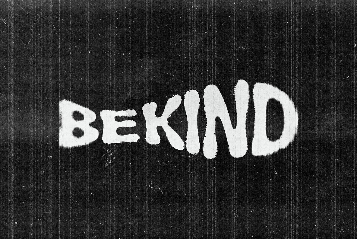 Inverted Blurred Scan Text Effect 2