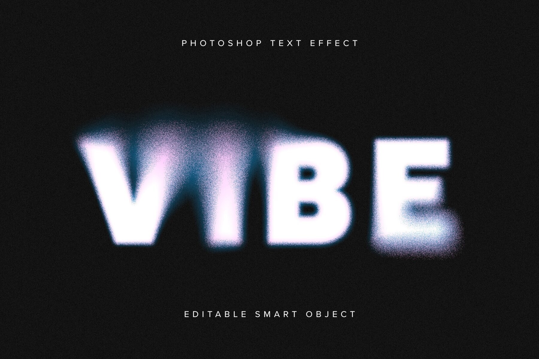 Dissolving Text Effect Mockup 1