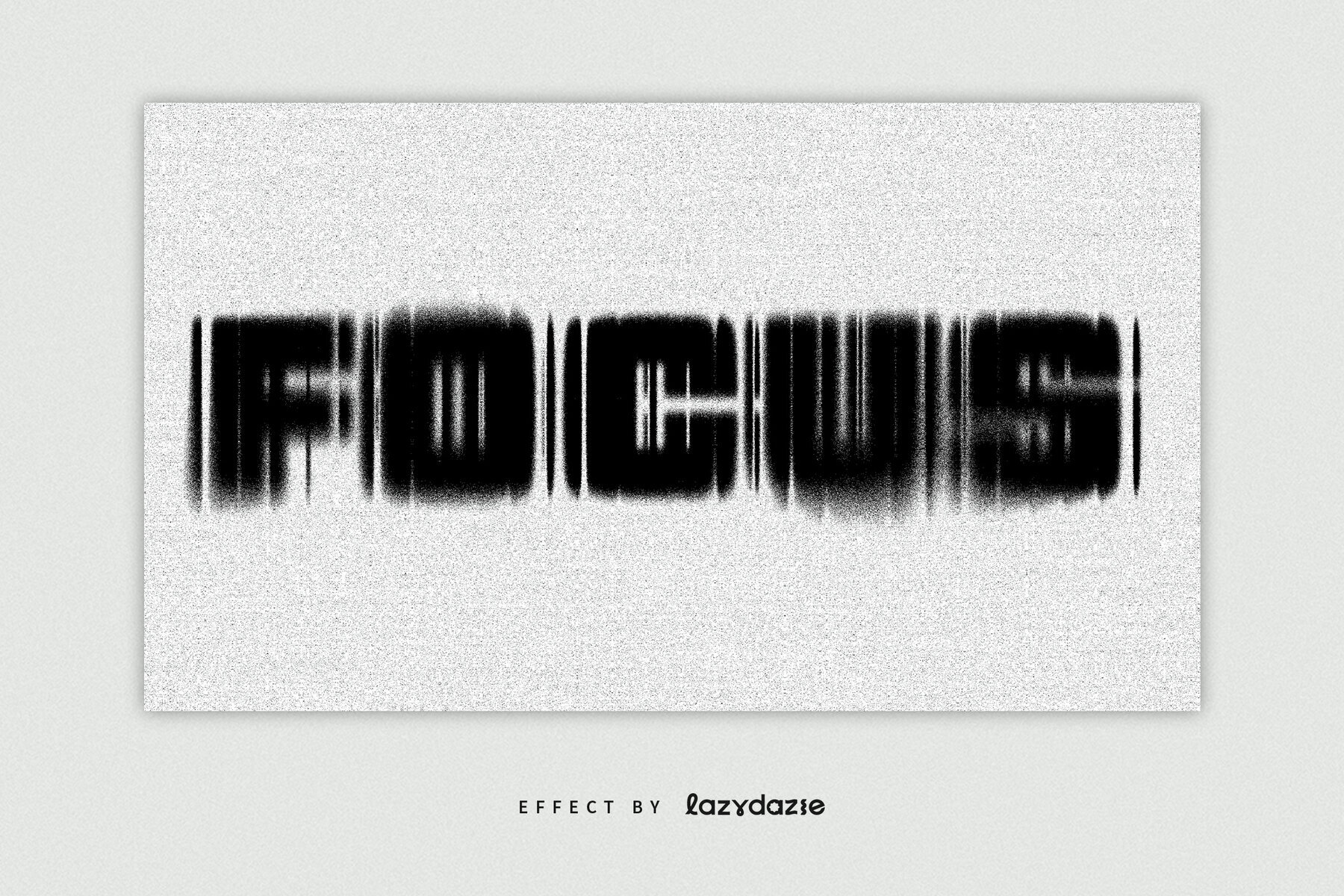 Dissolving Text Effect Mockup 1