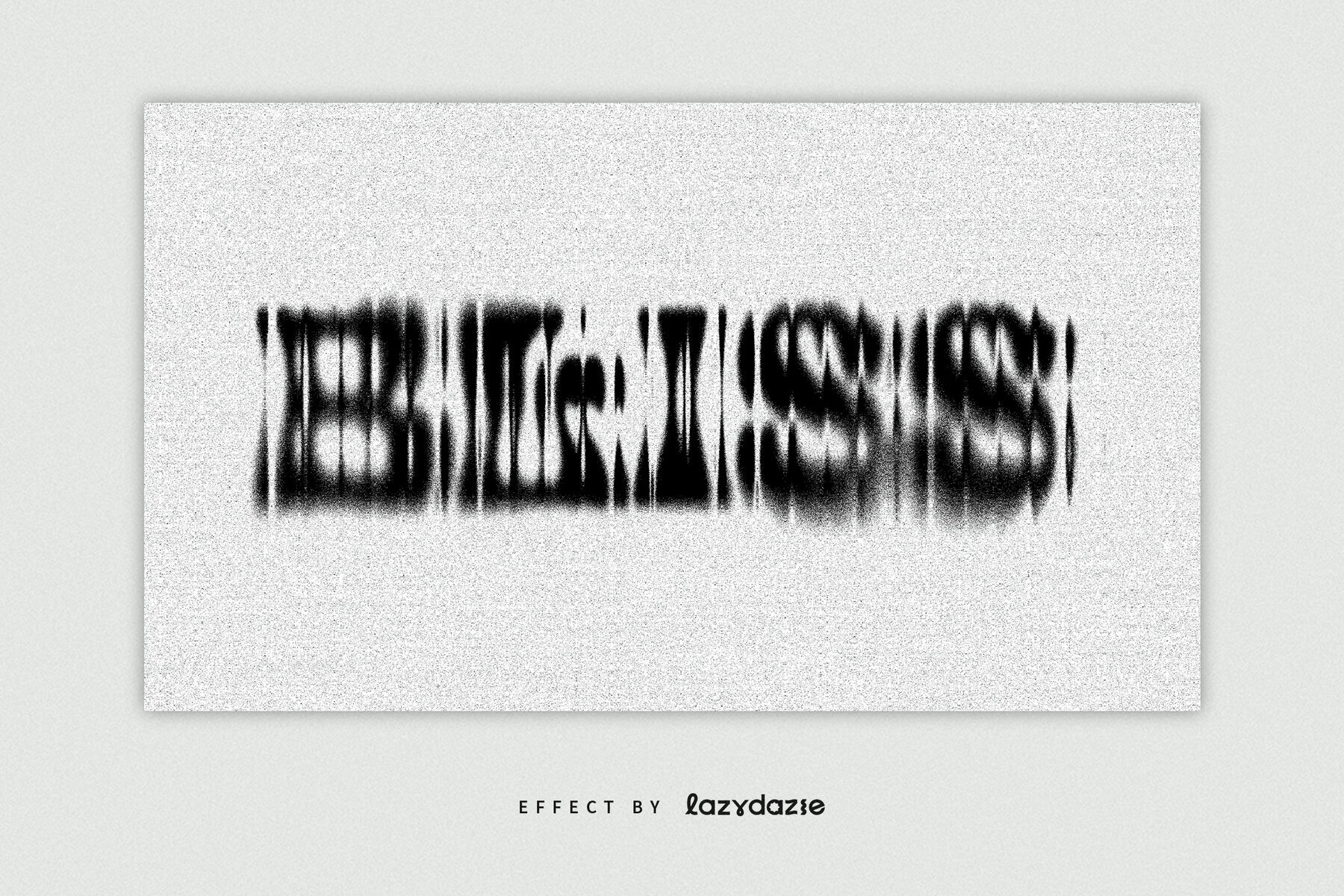 Dissolving Text Effect Mockup 2