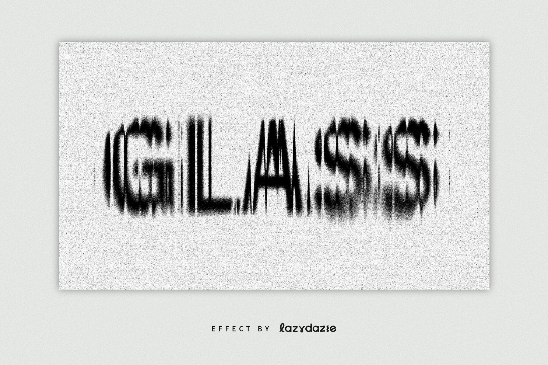 Dissolving Text Effect Mockup 3