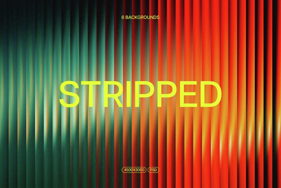 Stripped Gradient Glass Backgrounds 1